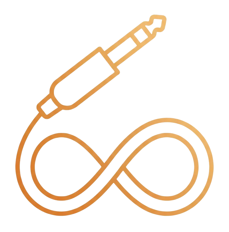 Kabel instrumentalny jack - sprzęt muzyczny